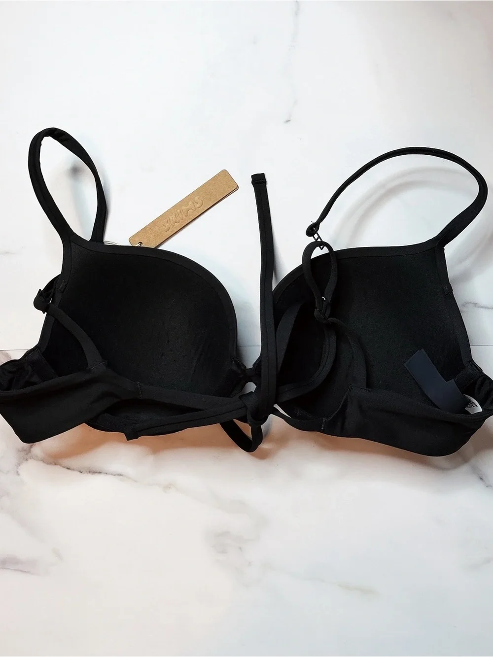 NWT Skims Ultimate Push-Up Tie Back Bikini Top